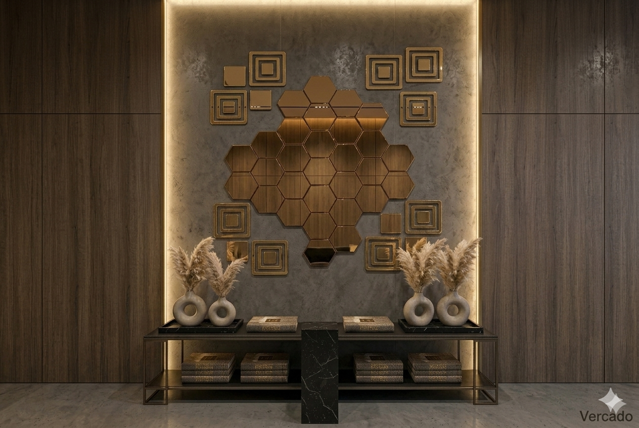 Modern Mirror Wall Decor