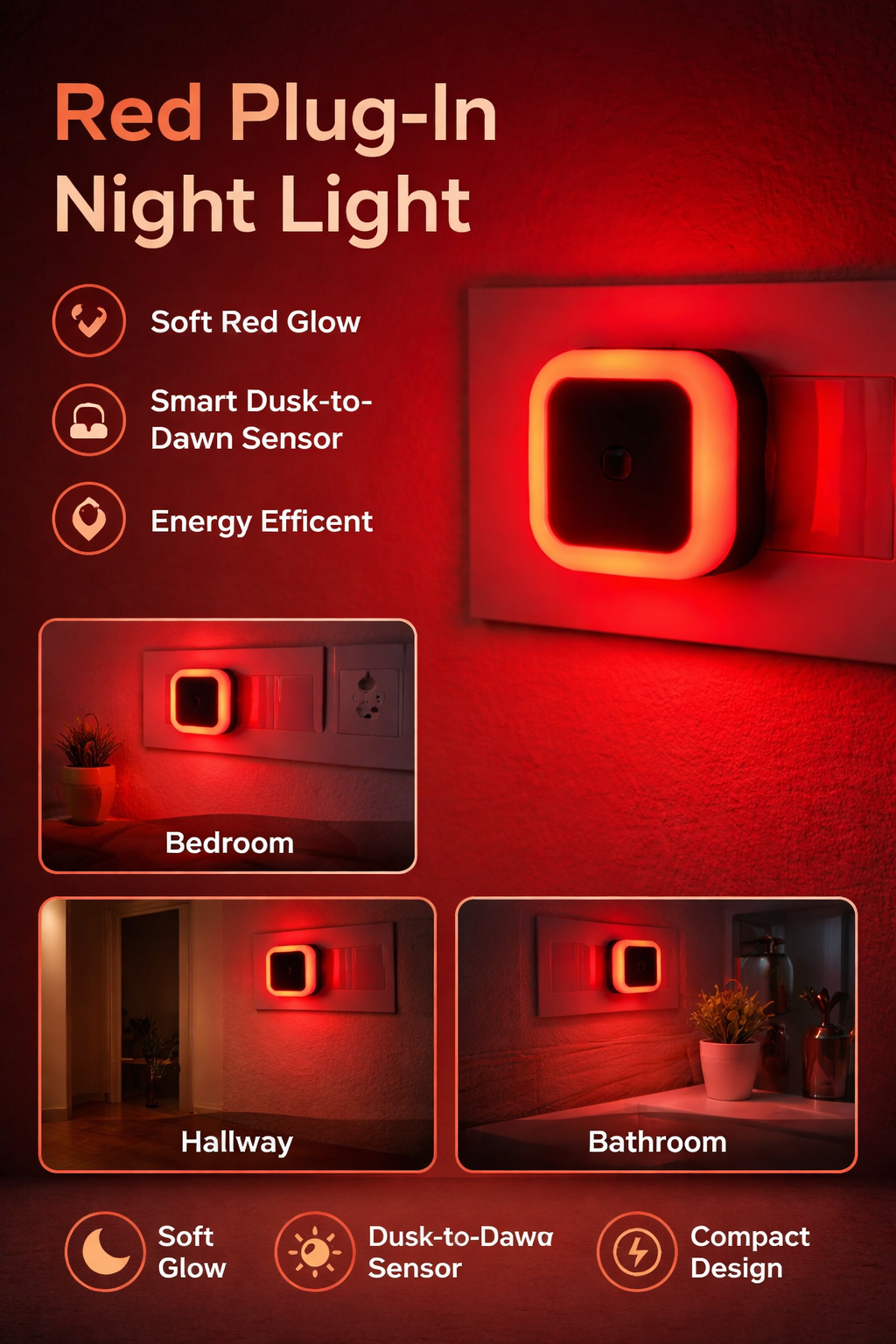 Smart LED Night Lamp